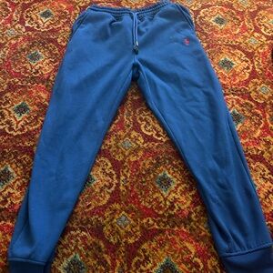 Blue Sweatpants with Logo